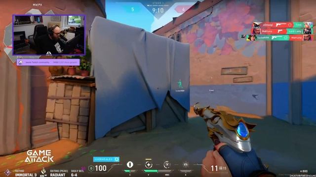 NEW VALORANT TEAM DEATHMATCH - ACEND Stev0rr смотреть онлайн