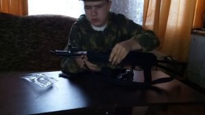 Как установить цевьё на АК-105 фирмы Цима (Cyma CM040B)