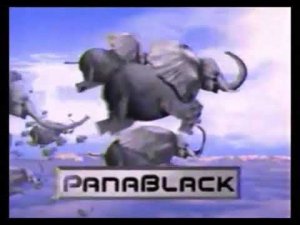 Реклама Panasonic PanaBlack 1998