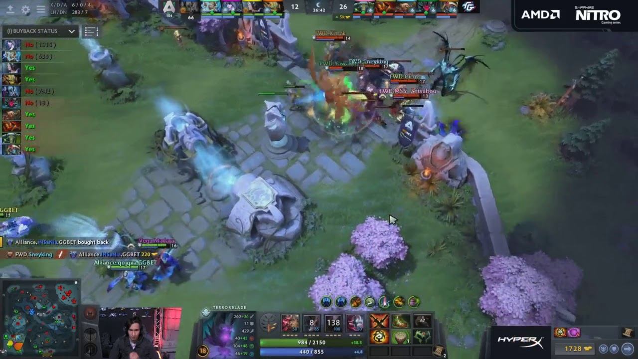 Dota 2 Match: Forward Gaming vs Alliance Game 1 Highlights BO3 AMD Sapphire OGA Dota Pit Minor 2019 смотреть онлайн