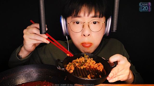불닭볶음탕면 & 마늘삼겹살대파찜