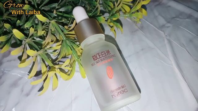 Rice Serum Beauty Essence | Rice Serum Reviews | Rice Serum For Open Pores @GrowWithLaiba350