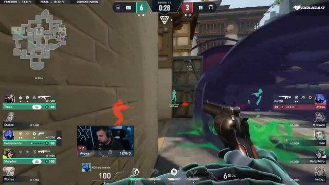 KOI Wolfen Crazy 4K on Eco round vs Team Heretics | VCT EMEA LCQ смотреть онлайн