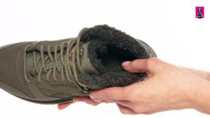 3588402 Видеообзор I Мужские кроссовки высокие REEBOK CL LTHR MID R