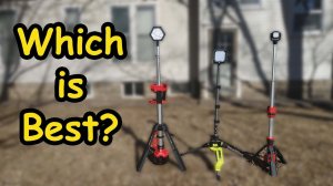 Milwaukee M12 Rocket Light vs Milwaukee M18 Rocket Light vs Ryobi Light
