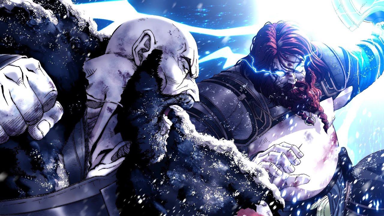 Kratos VS Thor In God of War Ragnarök (GMGOW) смотреть онлайн
