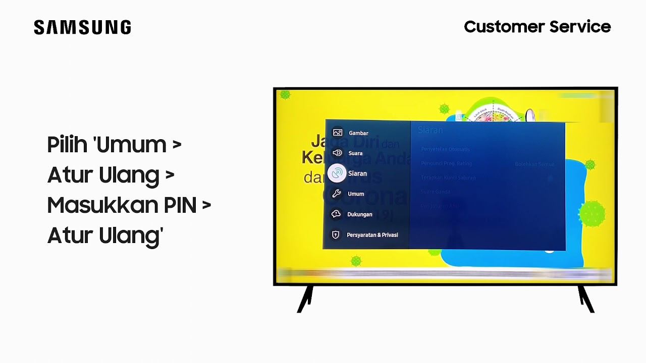 Cara Mengatur Ulang TV - UA82TU8000KXXD смотреть онлайн