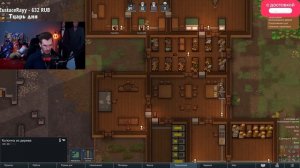 Заквиель встретил СМЕРТЕЛЬНУЮ УГРОЗУ в RimWorld | Игра 1 | RimWorld #3 | Нарезка Заквиеля