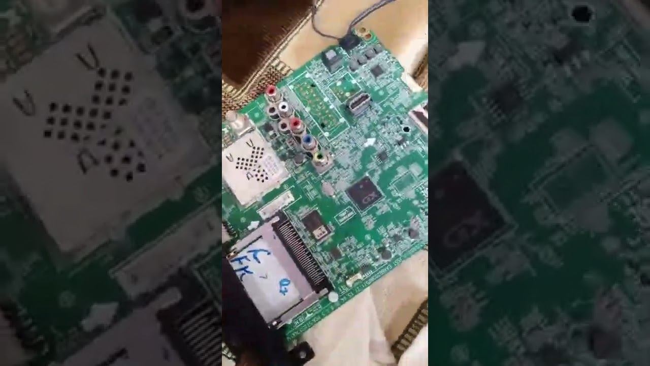 замена светодиодов на телевизоре Lg (3 плашки) смотреть онлайн