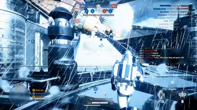 ПЛАКАЛА ПОЛОВИНА МАРШРУТКИ | нарезка, монтаж | STAR WARS BATTLEFRONT 2 смотреть онлайн