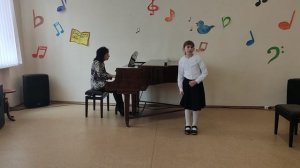 Зимняя песенка исполняет Рыжко Ева