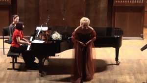 Марина Ефанова - Ц.Кюи - "Коснулась я цветка"