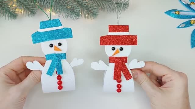 6 идей украшений для Нового Года! Своими руками!