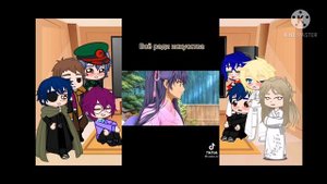 реакция персонажей Хаккейден: легенда о восьми псах востока