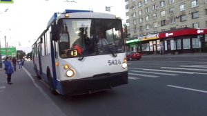 Троллейбус Санкт-Петербурга 8-284: ВЗТМ-5284.02 б.5426 по №13 (12.07.18)