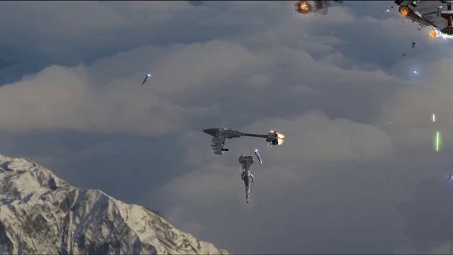 Epic Cinematic Space Battle - STAR WARS EMPIRE AT WAR REMAKE - NPC Wars 36 смотреть онлайн