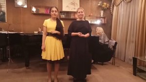 Вокальный дуэт Элегия_А.Алябьев Зимняя дорога