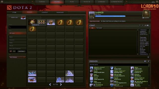 TI5: DOTA 2 Level 50 Compendium 2015 Items смотреть онлайн