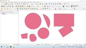 how to create a proper circle and rectangle in QGIS| Shape Digitizing Toolbar in QGIS| #qgis #arcgi
