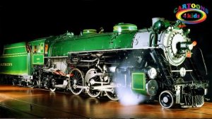 Изучаем цвета и поезда для детей. Развивающее видео про транспорт