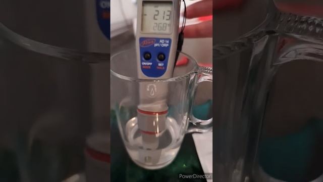 ОВП метр - проверить свойство воды?