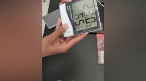 Change Time, Date, Alarm of HTC-1 Clock | Humidity | Operation | Change Temperature Unit | Tech Haw