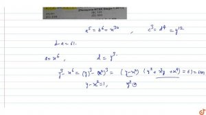 If `a,b,a and d` are natural numbers such that `a^5=b^6, c^3=d^4, and d-a=61,` then the smalle