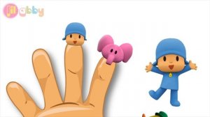 POCOYO Nursery Rhymes for Children! | Pocoyo Finger Family Song | Lil Abby