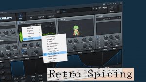 Serum применяем волновую таблицу Retro Spicing