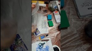 рябина из самозасыхающей полимерной глины (холодный фарфор) 1 часть