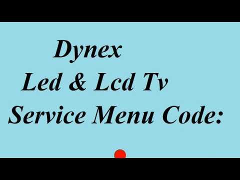 Dynex LCD  LED TV SERVICE MENU CODE UPDATE BY ALL ERROR CODE