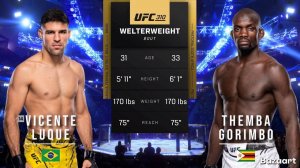 ВИСЕНТЕ ЛЮКЕ ПРОТИВ ТЕМБА ГОРИМБО ПОЛНЫЙ БОЙ UFC 310