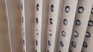 Как устанавливать инерционный фильтр покрасочной камеры.