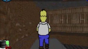 Simpsons and Wolfenstein doom