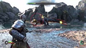 God of War Ragnarok Побеждаем Дреки сложность Испытание