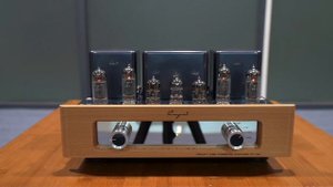 Cayin MT-12N Vacuum Tube Amplifier+Queenway A65 6.5'' HiFi bookshelf speaker Real Solid Wood Speake