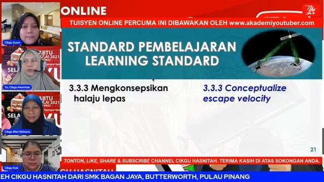 🔴 [LIVE] FIZIK TING.4, 3.3 MAN MADE SATELLITE (DLP) OLEH CIKGU HASNITAH #39 #TUISYENPERCUMA смотреть онлайн