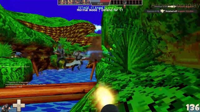 Team Fortress 2 ZE Sonic 3 *2 Stages with Freedvoid  Port CS:GO  TF 2 Zombie Escape Gameplay смотреть онлайн