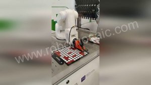 Роботизированный комплекс для сборки мозаики. Проект RoboMosaic и университета Иннополис