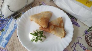 Блинчики на молоке с пшеничными отрубями