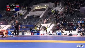 Дамдинов Жаргал(Бурятия) - Тускаев А. Ярыгинский 2022. Утешиловка 2 круг. 57 кг