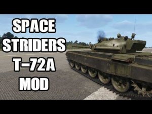 Arma Reforger TheSpaceStrider Soviet T-72A Tank Mod Showcase & How To Install On Community Server