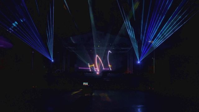 Репетиция. Лазерное Шоу на 9 Мая в г. Набережные Челны 2022