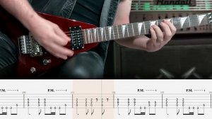 Metallica - Fade to Black - урок игры на электрогитаре с табами