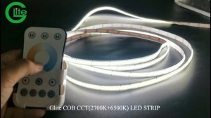 Glite COB CCT(2700K+6500K) LED STRIP