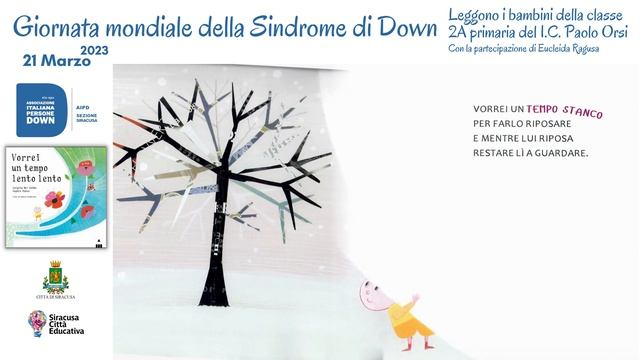 AIPD Siracusa 2023 "Vorrei un tempo lento lento" di Lapis Edizioni смотреть онлайн
