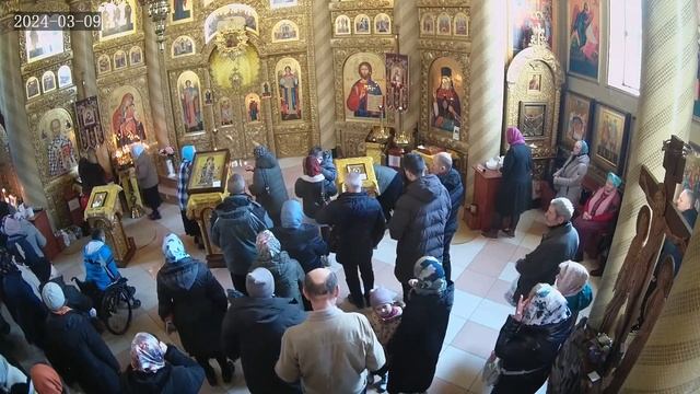 09.03. Субота 08-00 Божественна Літургія та панахида. смотреть онлайн