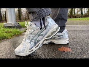 ASICS Gel Kayano 14 Birch Dark Pewter - On Foot Review and Sizing Guide