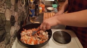 Готовлю рис с мясом!!!👍😋