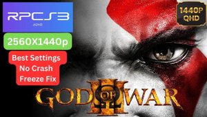 God of War 3 RPCS3  i7-12700K  Best Settings  No Crash  Freeze Fix ~ 1440P 60FPS